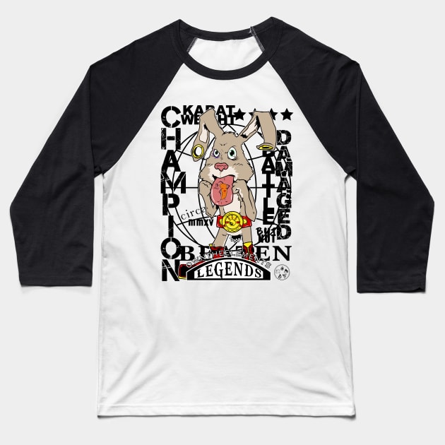 OTE Legends "The Hare" Baseball T-Shirt by OwnTheElementsClothing